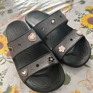 Glitter Crocs